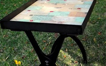 Turn a Luggage Rack Into a Tray Table