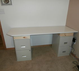 built a bead craft area, craft rooms, diy, how to, painted furniture, shelving ideas