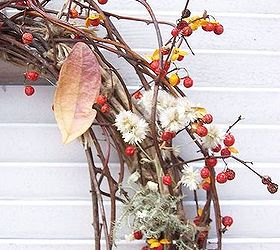 bittersweet projects, crafts, seasonal holiday decor, wreaths