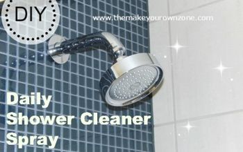 Make Your Own Daily Shower Cleaner Spray
