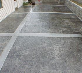 decorative concrete design for outdoors, concrete masonry, decks, outdoor living