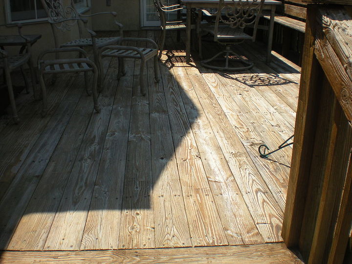 new deck top and screen porch with roof, decks, outdoor living, porches, rotted worn deck top
