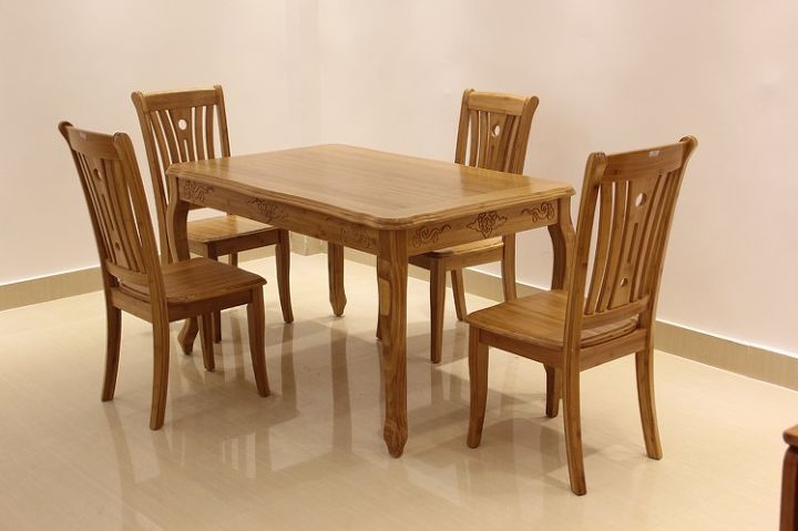 bamboo furniture, products, bamboo dining table