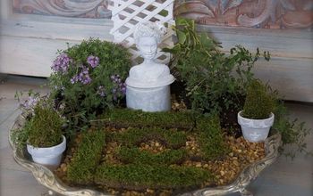 Tabletop Formal Fairy Garden