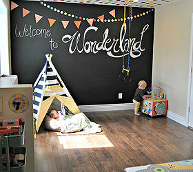 playfully stenciled polka dot ceiling giveaway, painting, wall decor