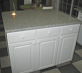 you want your own island make one diy kitchen island, diy, home decor, how to, kitchen design, kitchen island, New Kitchen Island