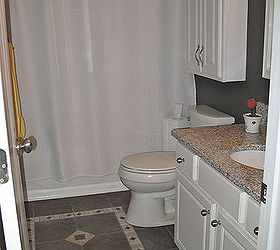 from playful kid s bathroom to sophisticated adult teen bathroom on a budget not, bathroom ideas, diy, home decor, AFTER