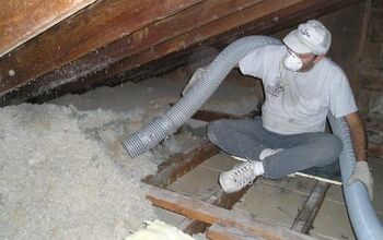 Vacuum insulation from attic if you are going to have spray foam insulation installed!