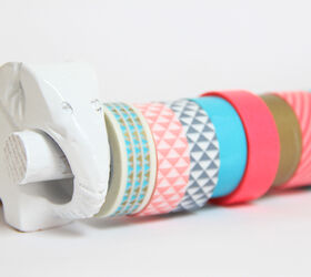 diy washi tape holder, cleaning tips, craft rooms, crafts, home office