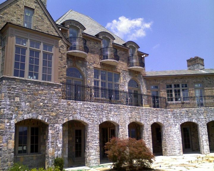 we do custom architectural work for high end homes resorts commerical an, Private Residence handrails