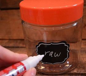 chalkboard labeled jars, chalkboard paint, crafts, kitchen design, Label your jars