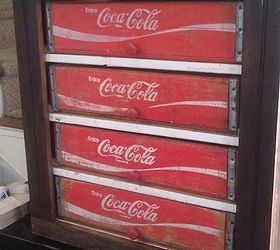 hometalk gets funky junked at lucketts in leesburg virginia, Dressers always go better with coke crates
