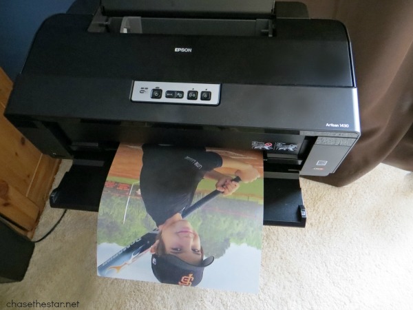 diy photo gift, crafts, Enlarged wallet size pix into 12x12 s using my Epson Artisan 1430