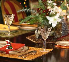 family coming over for the holidays get your dining room ready, christmas decorations, dining room ideas, seasonal holiday decor, thanksgiving decorations, Dining room table decorations and prep for the holidays