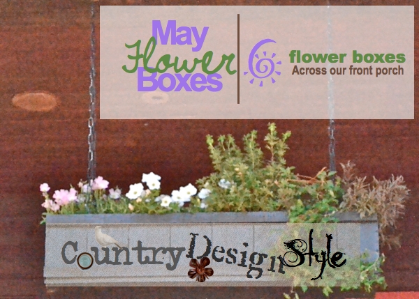 cajas de mayo a travs de nuestro enorme porche delantero me hace feliz, Hicimos y plantar 6 cajas de flores a trav s de nuestro porche delantero