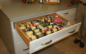 Organize your spices with this inexpensive drawer insert.