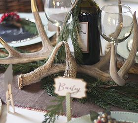 a rustic christmas tablescape, repurposing upcycling, seasonal holiday d cor, thanksgiving decorations