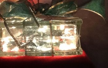 Christmas Craft Lighted Box