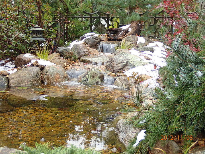 pond makeover in ma, outdoor living, ponds water features, Pond Makeover in MA After