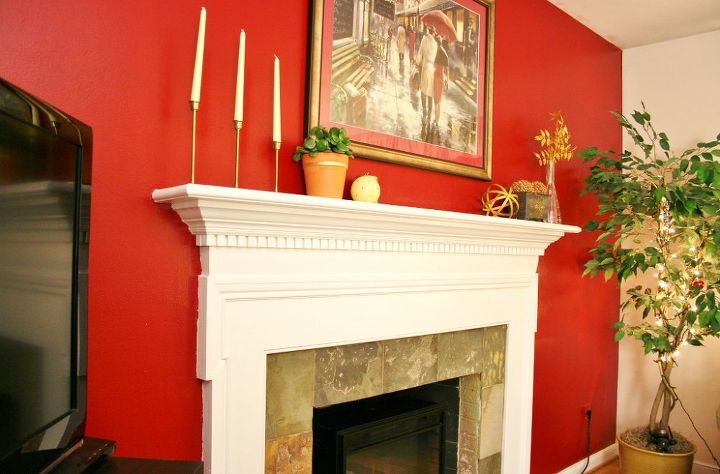 teaching myself how to style a mantel, home decor, living room ideas