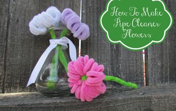 How To Make Pipe Cleaner Flowers