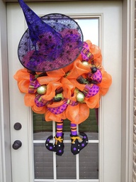 there re witches in the air, halloween decorations, seasonal holiday d cor, Isn t she the cutest