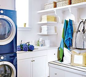 coastal design perfect summer style, seasonal holiday d cor, Don t neglect your laundry room In the coastal design world laundry rooms are a must See more at