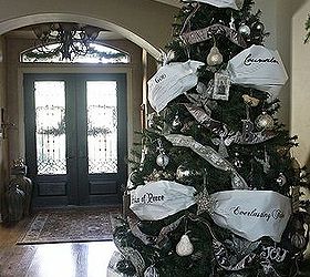 christmas tree paper ribbon, christmas decorations, seasonal holiday decor