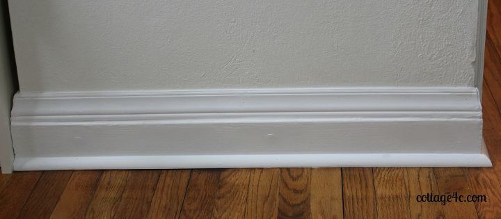 add height to your short baseboards cheaply, wall decor, woodworking projects