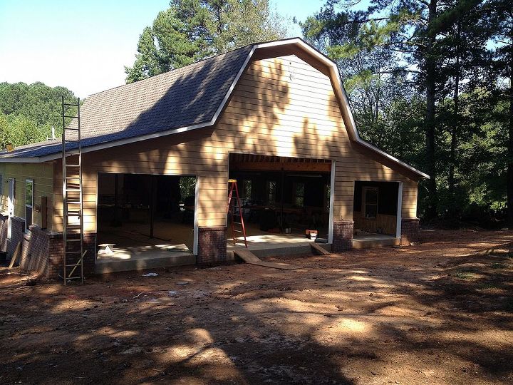 featured photos, Garage barn in progress