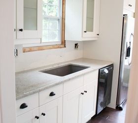 newly installed ikea kitchen, countertops, kitchen cabinets, kitchen design, Sink side of kitchen
