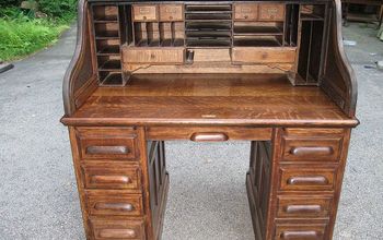 Restoration of Antique Roll-Top Desk