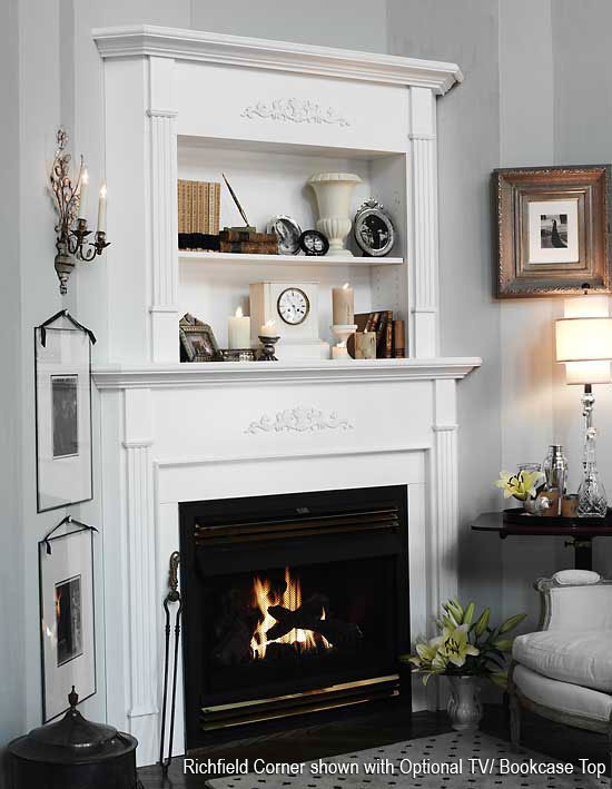 how to decorate a mantel shelf, fireplaces mantels, home decor, living room ideas, A fireplace mantel bookshelf