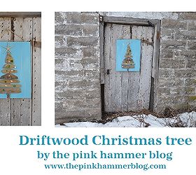 driftwood christmas tree beach themed christmas diy tutorial, crafts, seasonal holiday decor