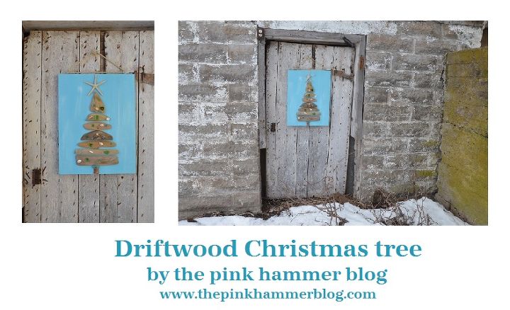 driftwood christmas tree beach themed christmas diy tutorial, crafts, seasonal holiday decor