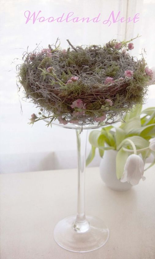 woodland tablescape for easter, easter decorations, seasonal holiday d cor, Tutorial on making a spring nest xx
