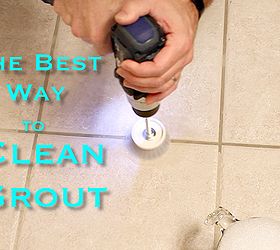 the best way to clean grout ever, cleaning tips, tiling, The Best Way to Clean Grout