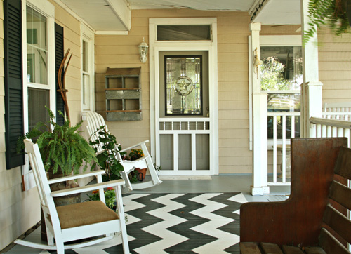 a cozy spot on the front porch, outdoor living, porches, There s only one chance to make a first impression I want people to feel loved and welcome when they come to my front door