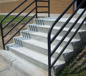 concrete steps, concrete masonry, Steps1