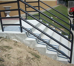 concrete steps, concrete masonry, Steps3