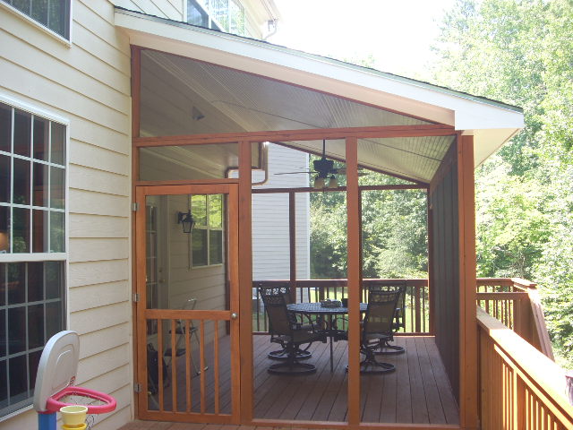 screen porch, decks, outdoor living, porches, Screen Porch4