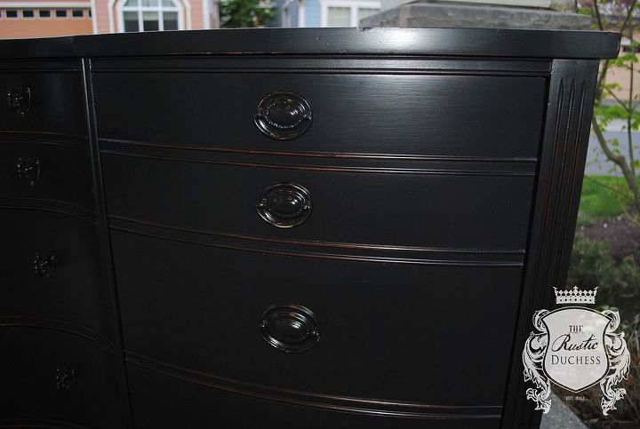 9 drawer mahogany dresser, painted furniture, rustic furniture, A close up of the detail