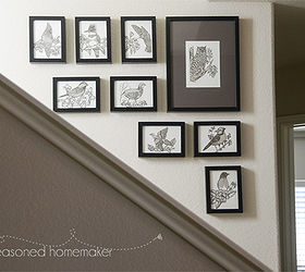 creating a small gallery wall, foyer, home decor, wall decor