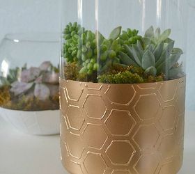 diy textured glass vases west elm inspired, crafts, painting