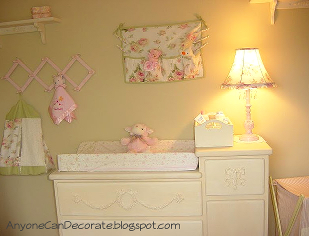 baby girls room decorated complete for under 500, bedroom ideas, home decor