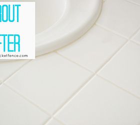 homemade grout cleaner put to the test, cleaning tips, go green, Using a cloth and warm water wipe off mixture scrubbing the grout lines as you work