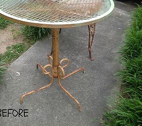 monday makeover, outdoor furniture, outdoor living, painted furniture