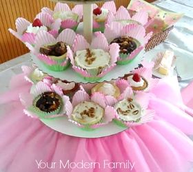 diy cupcake tower with instructions, crafts, DIY cupcake tower