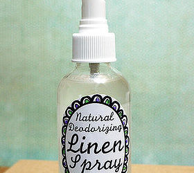 natural deodorizing homemade lavender linen spray recipe, cleaning tips