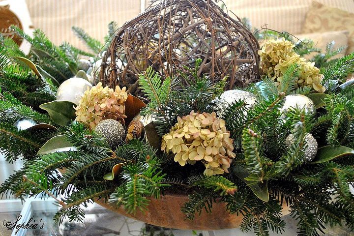 decorating an antique dough bowl for christmas, christmas decorations, crafts, seasonal holiday decor